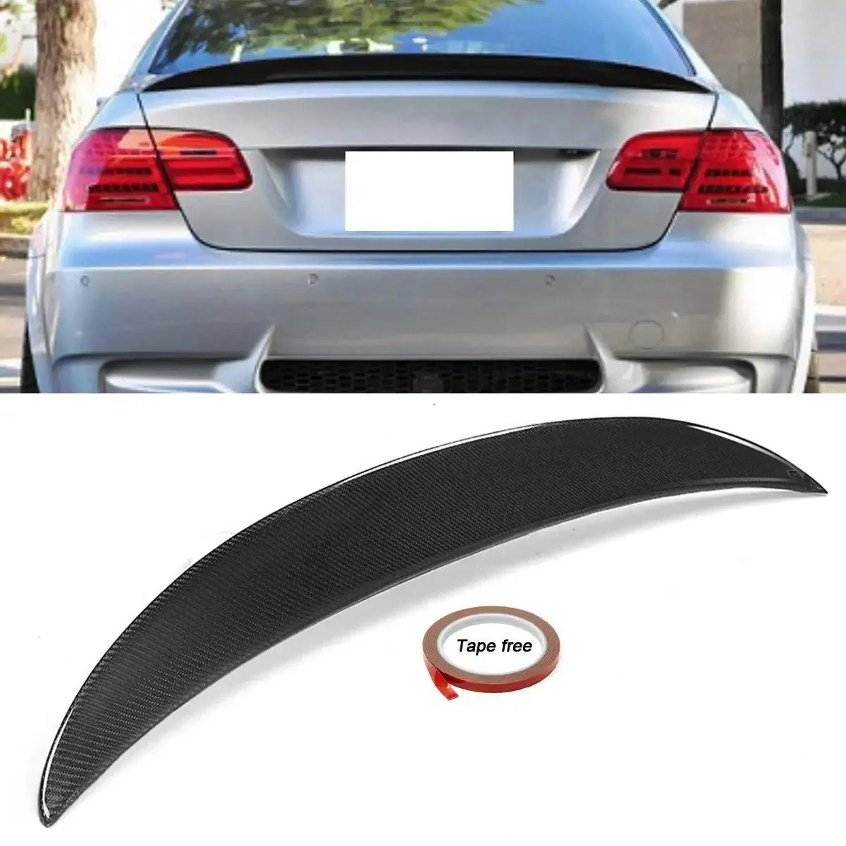 MP Rear bumper tail For BMW 3 Series E92 E93 M3 ABS 2007-2013 2 door coupe