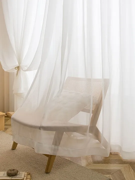 Verdikte katoenen linnen verduisteringsgordijnen voor slaapkamer eetkamer Luxe moderne op maat gemaakte thermische isolatie raam tule