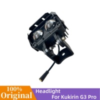 Original Kugoo Kukirin G3 PRO Headlight Electric Scooter Kugookirin Handlebar Lamp Head Front LED Light Replacement Accessories
