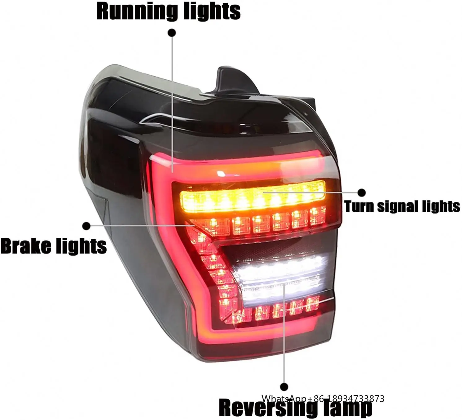 Accessoires feux arrière feux arrière pour TOYOTA 4runner