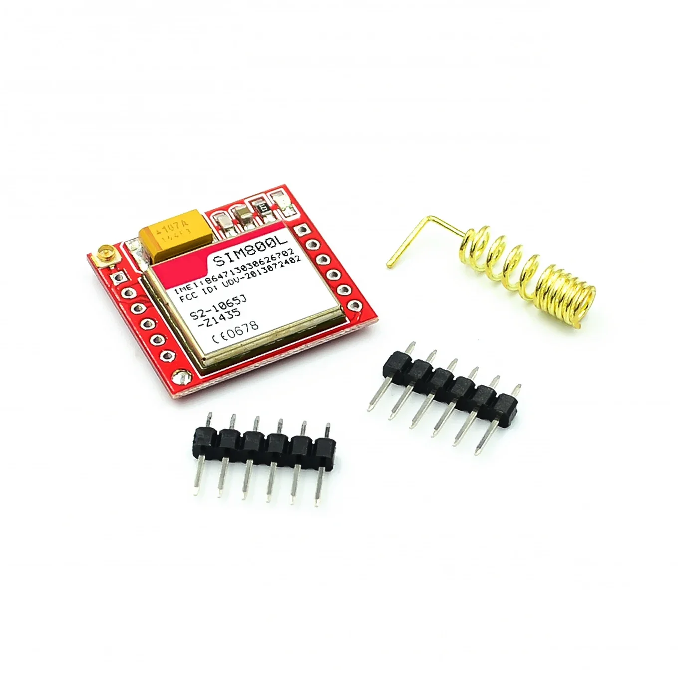 

10pcs/lot Smallest SIM800L GPRS GSM Module MicroSIM Card Core BOard Quad-band TTL Serial Port