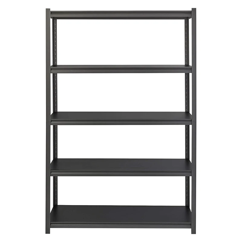 

Black Metal Adjustable 3 4 5 Tier Kitchen Storage Shelf Home Bedroom Furniture Removable Metal Steel Storage Rack