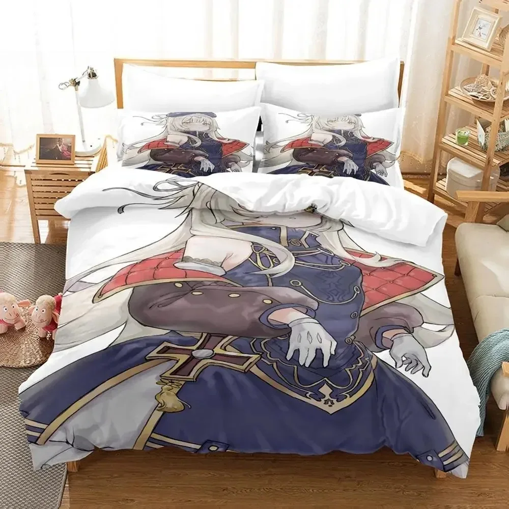 

Azur Lane Art Bedding Set Single Twin Full Queen King Size Bed Set Adult Kid Bedroom Duvet cover Sets 3D Print bed sheet set