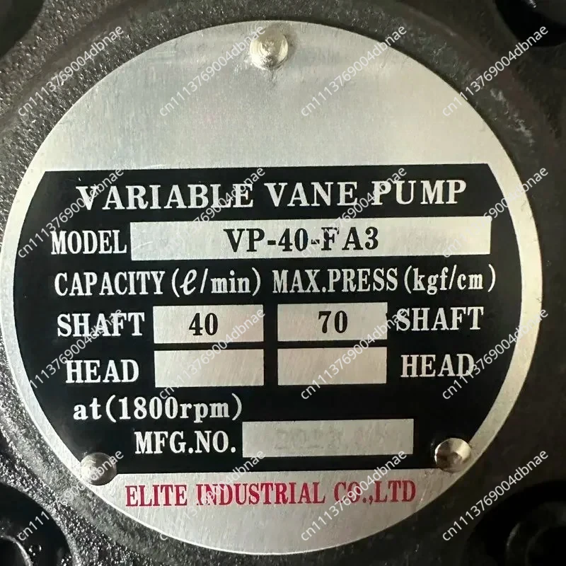 VP-20-FA3 Variable Vane Pump Oil Pump VP-40-FA3 VP15 VP30-FA3-DH Good Quality