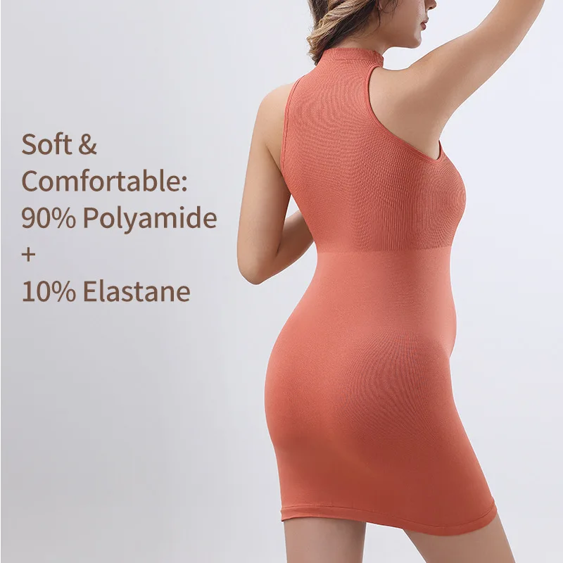 Halter Neck Sleeveless Stretchy Elegant Maternity Bodycon Dress for Pregnant Women with Nipple Covers Shopping Casual Office