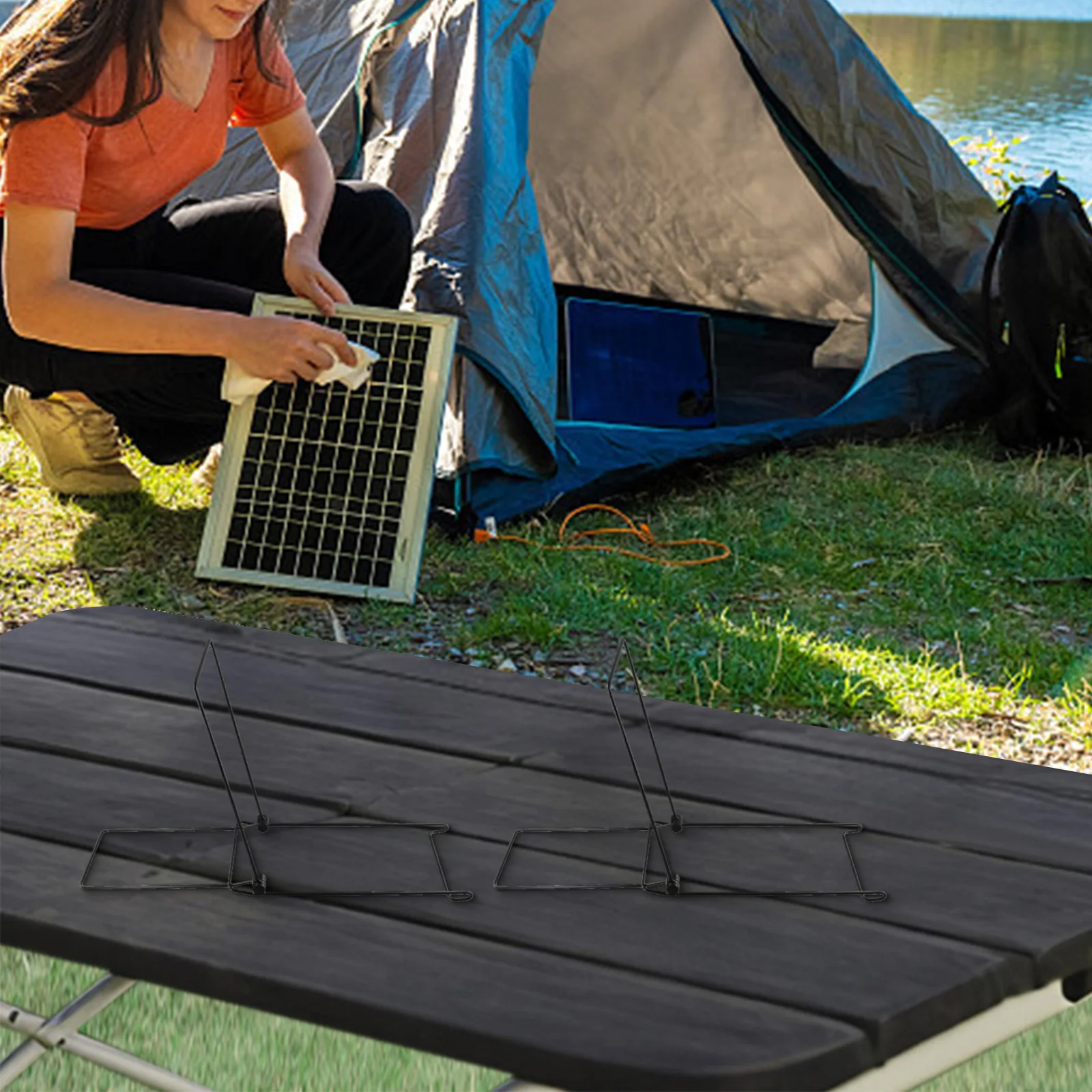 Black PV Accessories Solar Accessories Optimal Energy Collection Easy Transport And Storage Essential Outdoor Accessory