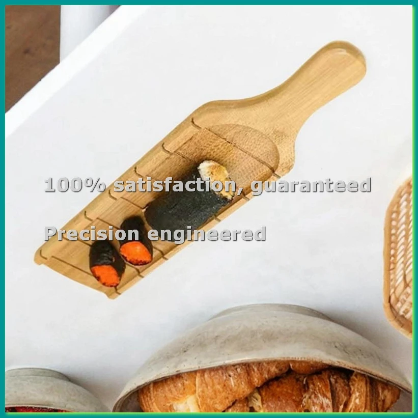 

Деревянная разделочная доска с длинной ручкой из бамбука, с выемками, для фруктов - A50M