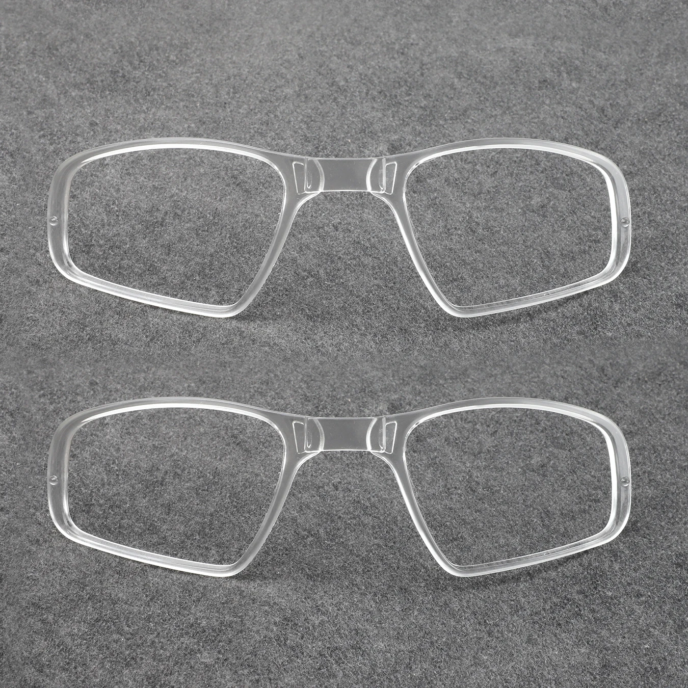 

2 Piece Clear Insert Opitcal Adaptor Lens Carrier for Oakley Radar Path OO9051 / Edge OO9184 / Range OO9056 / Pitch OO9052