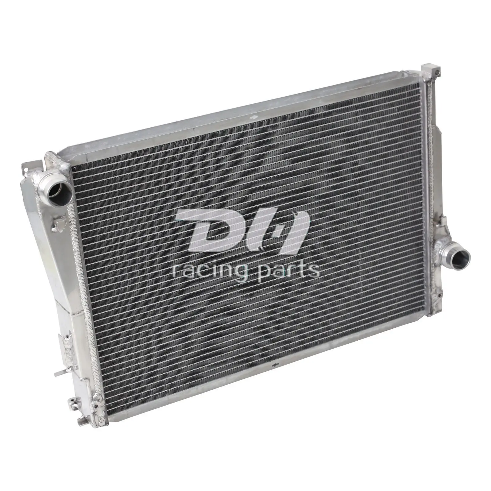 2001-2006 BMW E46 S54 3.2L MT용 3열 알루미늄 라디에이터+슈라우드+팬 드릴링 없음