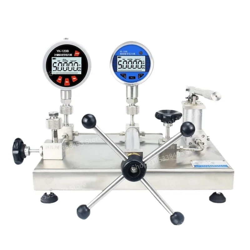 Benchtop Gas Pressure Source Calibration Bench Equipment Sensor Pressure Gauge Transmitter Signal Generator Pressure Calibration