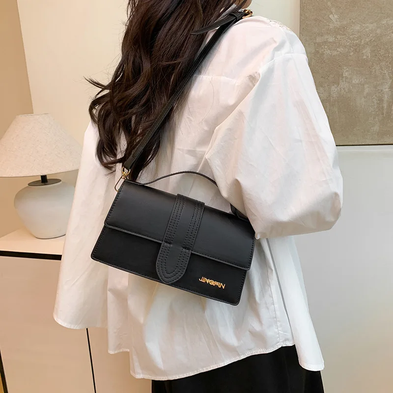 Retro Fashion Crossbody Bags for Women Shoulder Bags Versatile Handheld Small Square Bag Purse and Handbags Сумка Женская 가방 Sac view 3