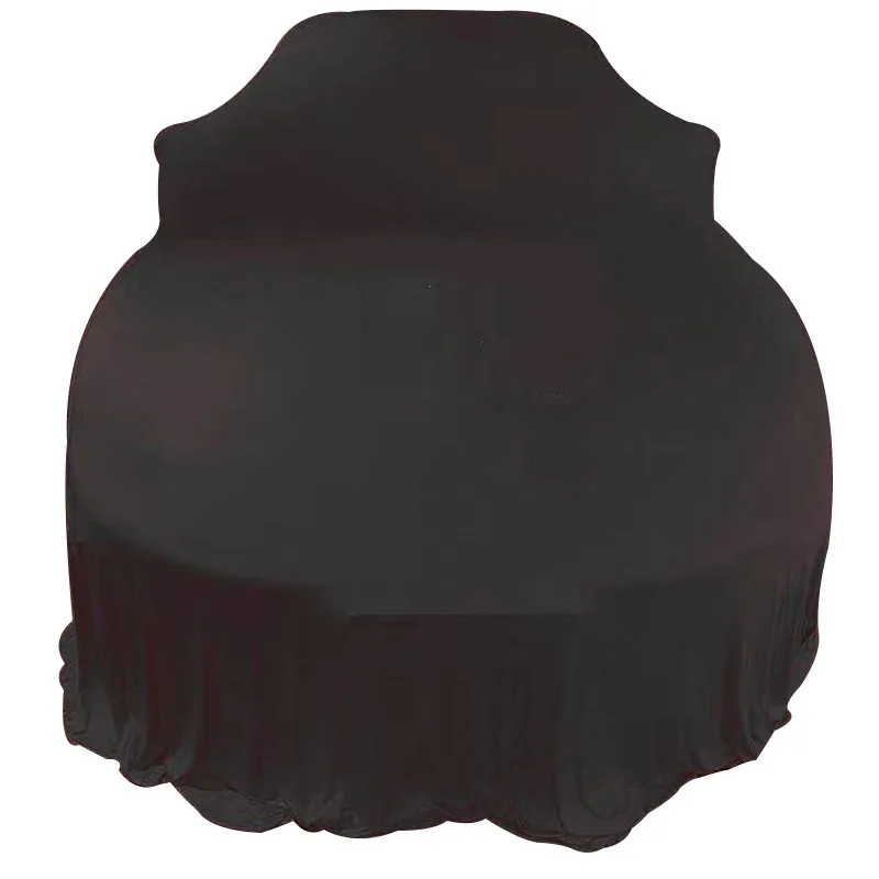 Hot-selling China Supplier Hot Sale Exhibition Satin Revealing Cover Car Red Silk Car Covers