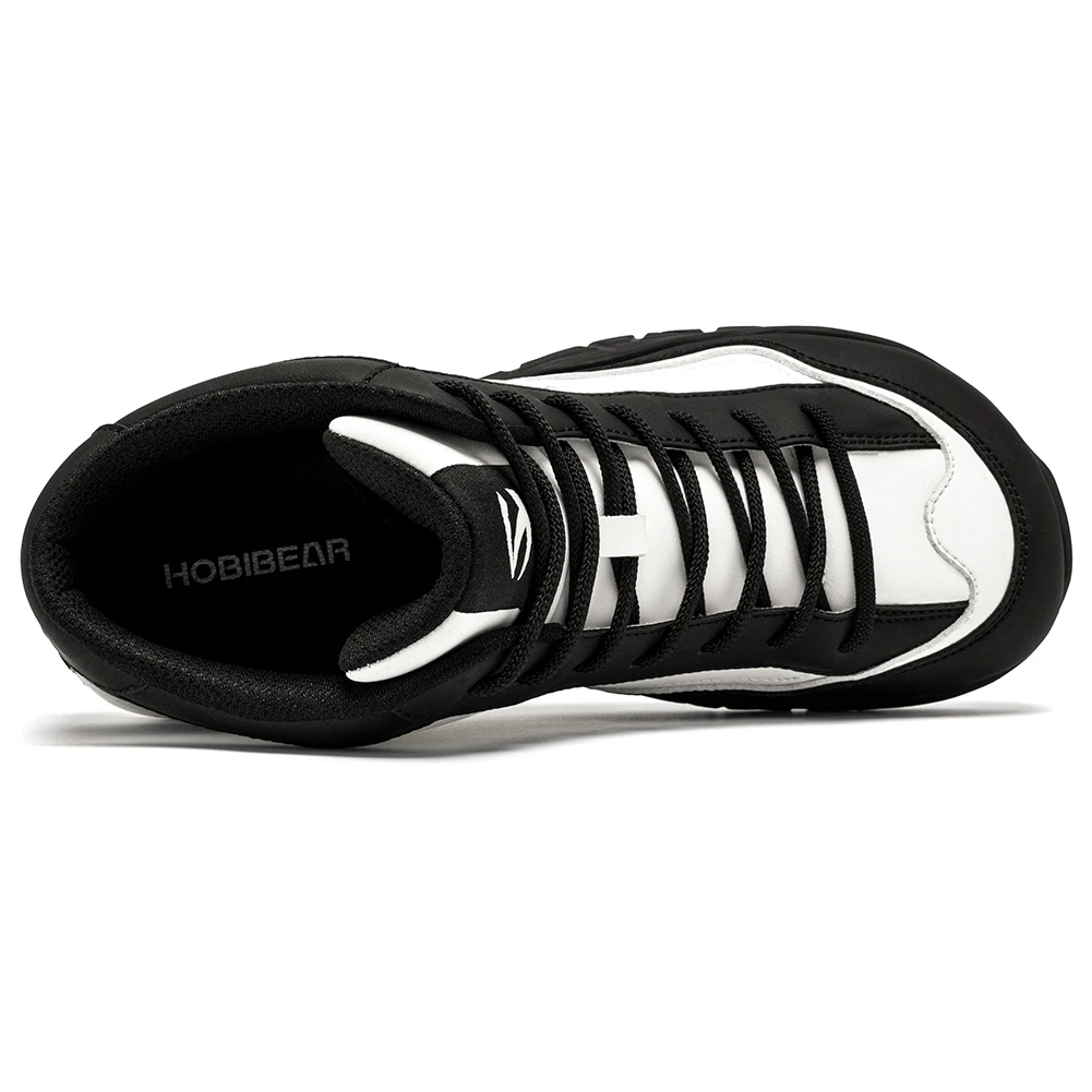 HOBIBEAR Mid-Top Wanderstiefel für Herren und Damen, breite Passform, Trailrunning-Sneaker, Outdoor-Wanderschuhe, rutschfeste Knöchelschuhe – Detail 6