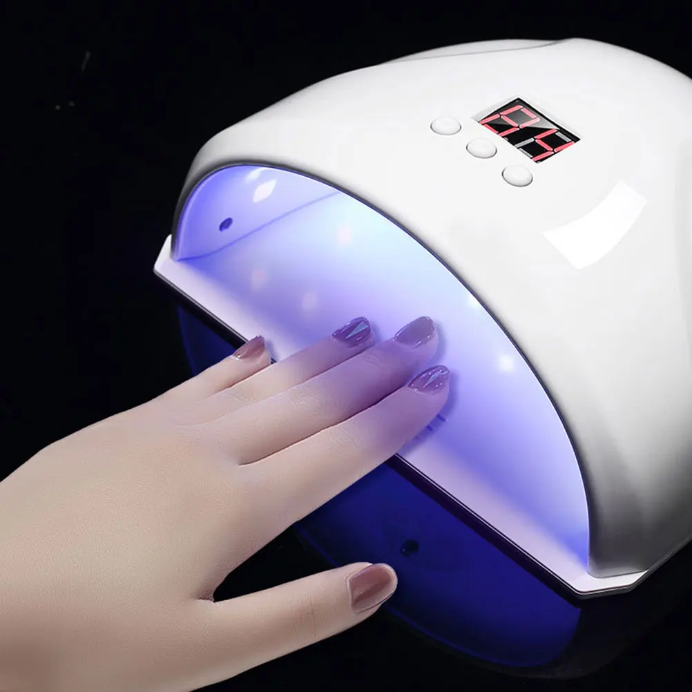 Lámpara LED UV para uñas de 36W, secador de curado de Gel profesional con Sensor inteligente, pantalla grande, 3 modos de temporizador para diseño artístico de manicura