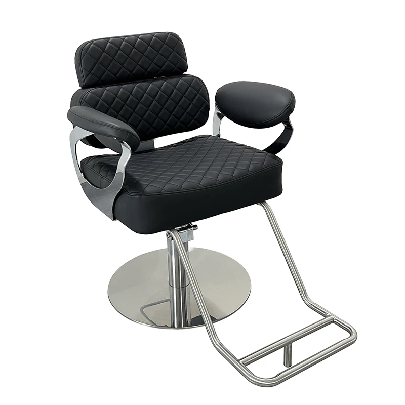 ماكياج التجميل كرسي حلاق صالون خمر صالون البراز كرسي حلاق فاخر انتظار Cadeira Barbeiro الأثاث التجاري