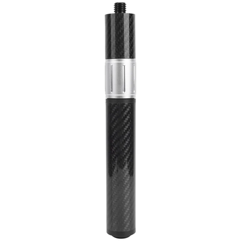 A91-Adjustable Extender Pool Cue Telescopic Rod Extension for Black Carbon Fiber Telescopic Rod