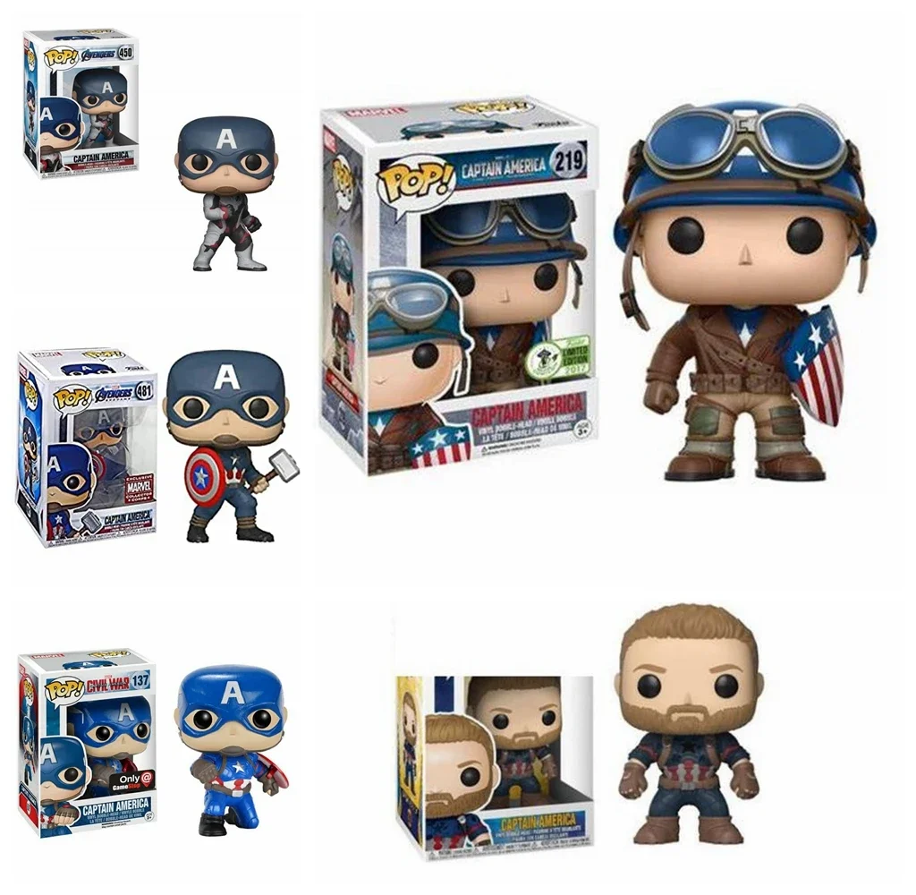 Экшн-фигурка из винила «мстители», «Капитан Америка»