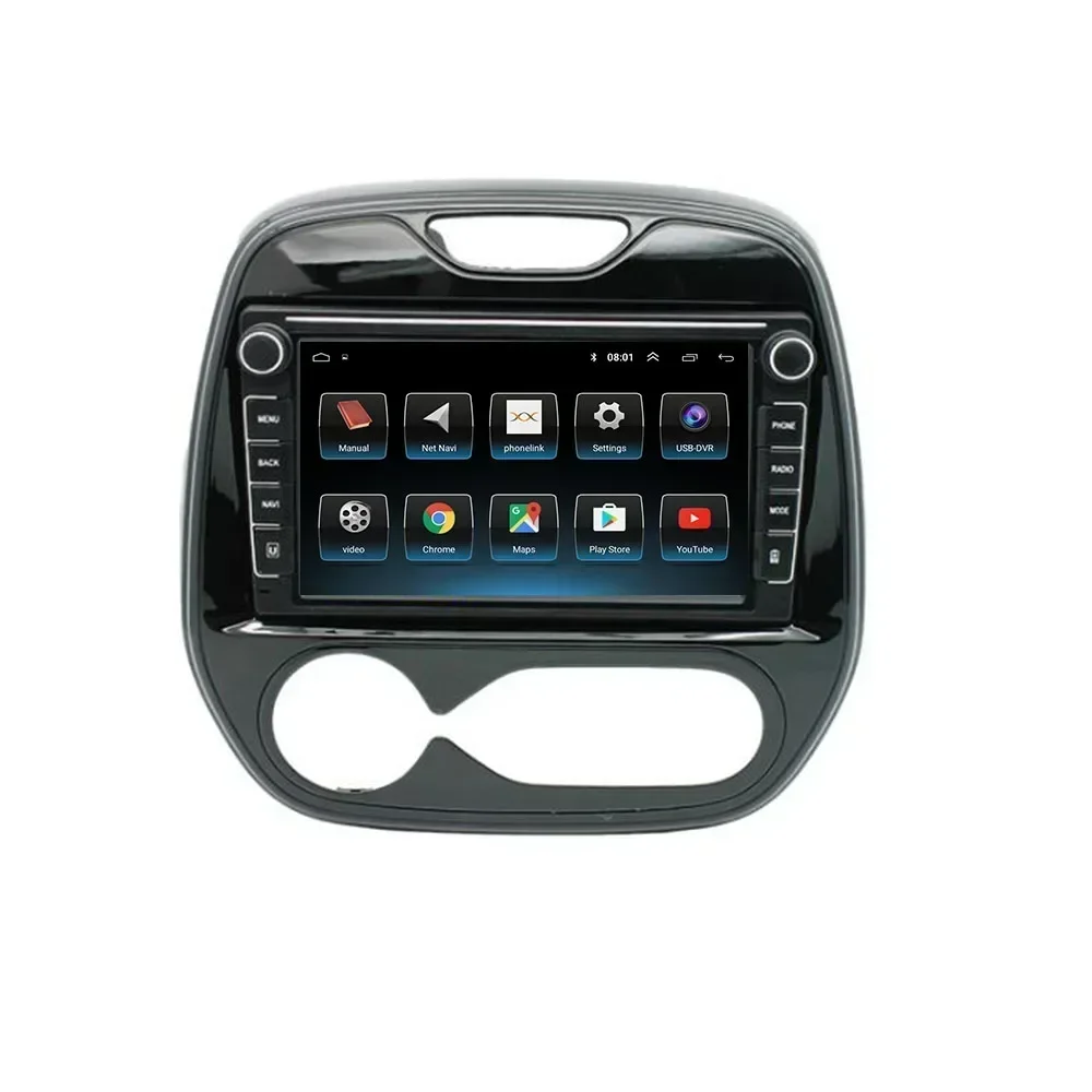 Android Auto Radio For Renault Captur CLIO Samsung QM3 2011 - 2050 Stereo Carplay GPS Navigation System 2 din DSP DVD Camera