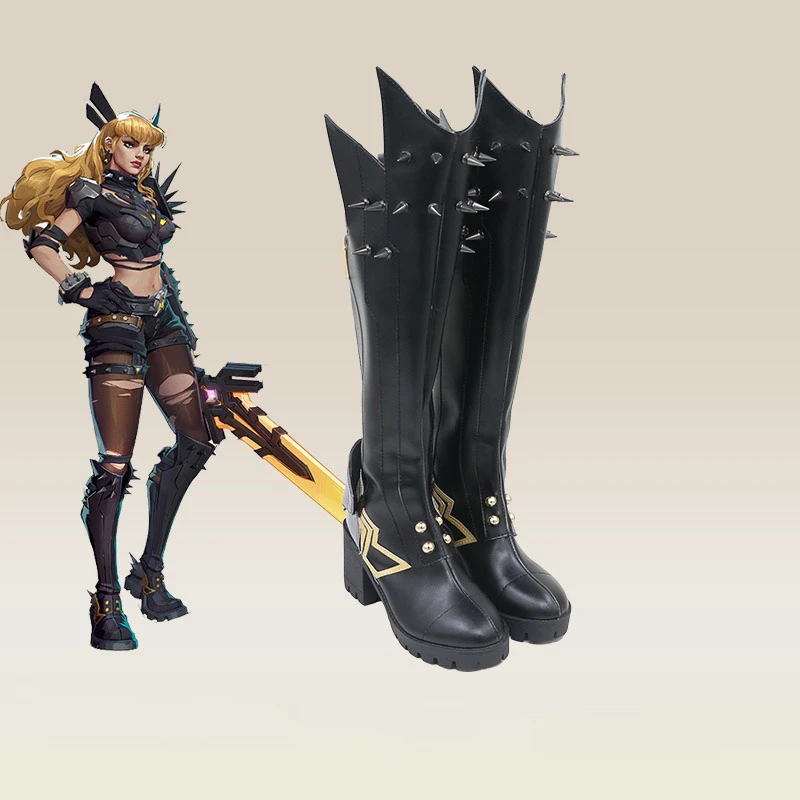 Magik Cosplay Schuhe Anime Zubehör Cosplay Requisiten PU Leder Schuhe Halloween Karneval Stiefel Nach Maß