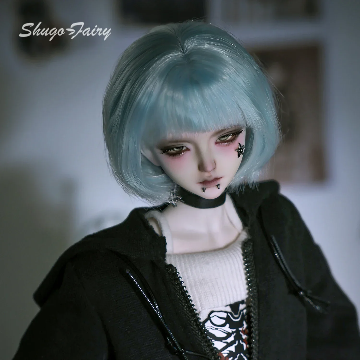 Bjd Doll 1/4 Carmen Bariy Future Robot friend Punk Style Anime  Joint Toys Fullset ShugaFairy