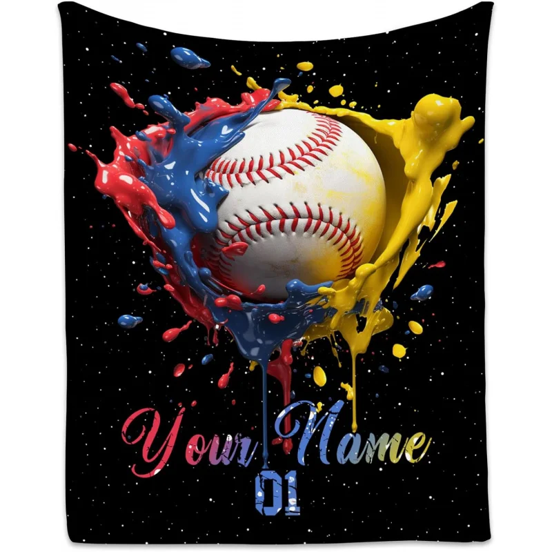 

Customize baseball gifts for boys aged 8-12, provide sports throwing blankets, and offer soft flannel gifts for families