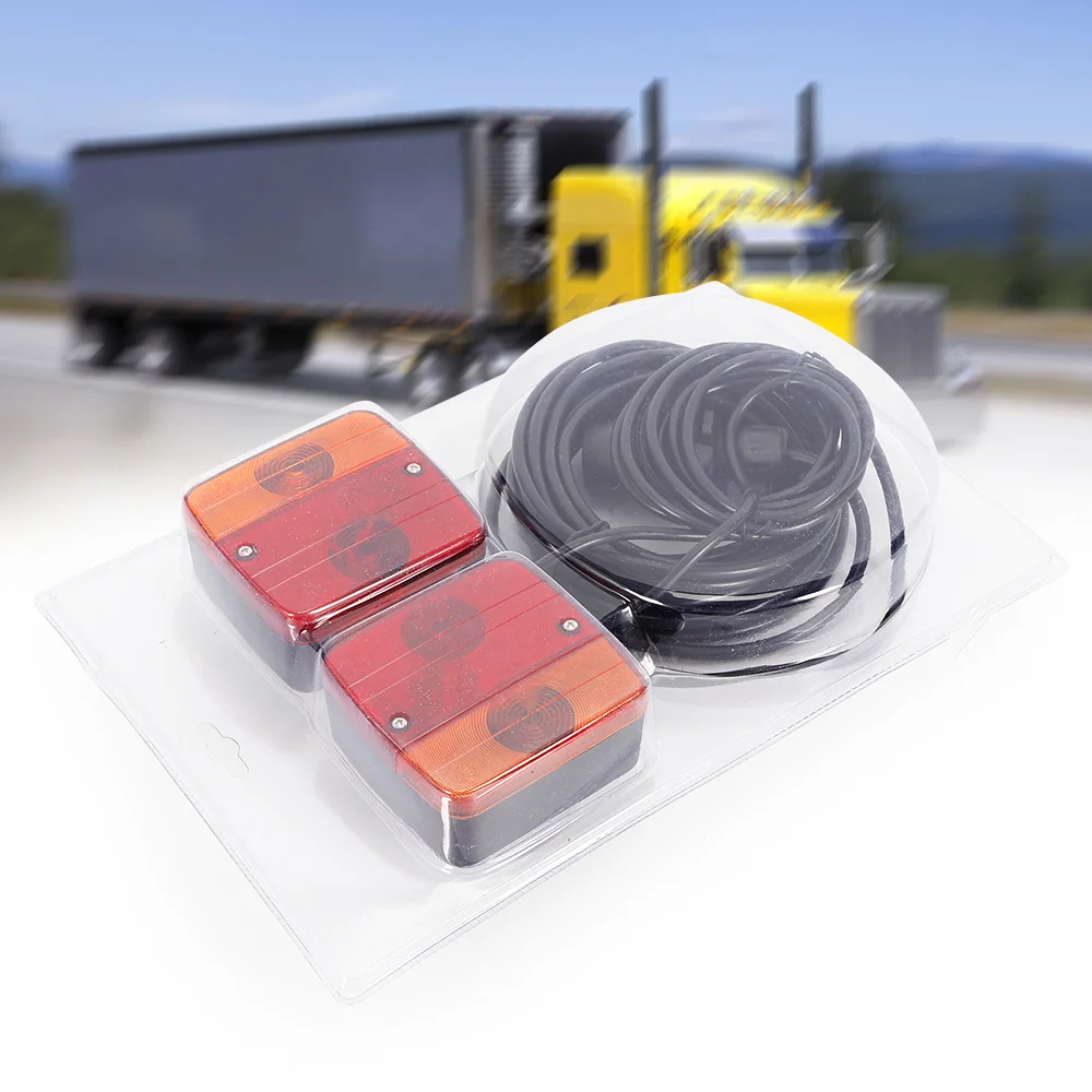 Tail Lights Trailer Lighting Vehicle Cable Wired for Trailer 7.5m