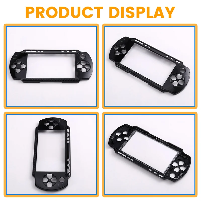 TA-For PSP1000 Upper Shell Housing Shell Game Console Front Faceplate Cover Top Case