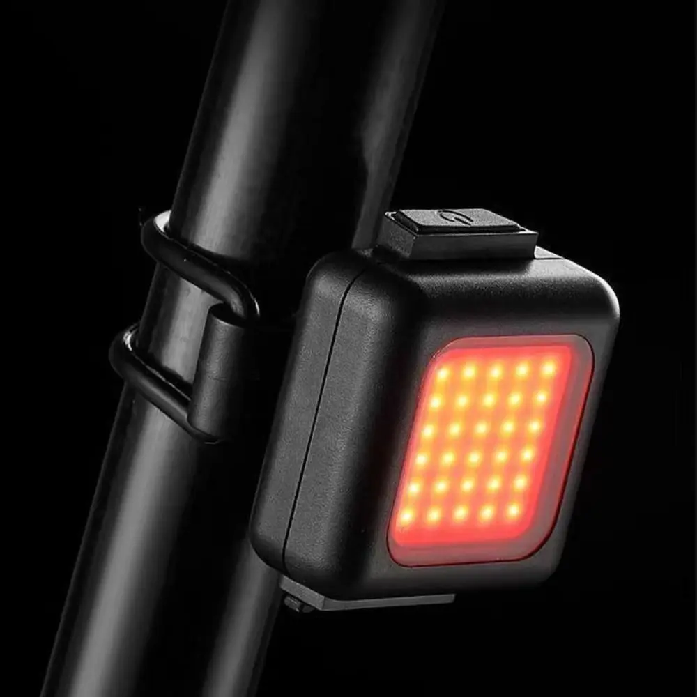 2pcs USB Rechargeable Mountain Bike Light Super Bright Waterproof Bicycle Light Combination Light Lamp Bead Mini LED