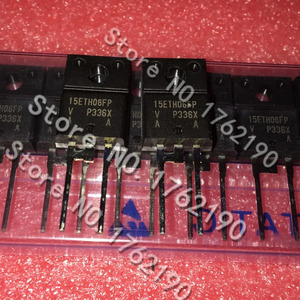 50PCS/LOT  15ETH06FP TO-220F 600V 15A  Fast recovery diode