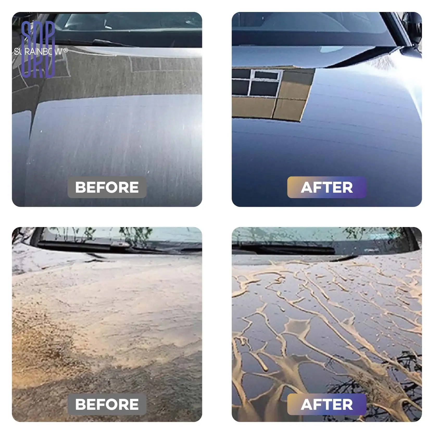Ceramic 3-in-1 Wax,Easy-to-Use SiO2 Coating Providing Durable Protection & Long-Lasting Water Beading on Paint, Wheels,Plastic.