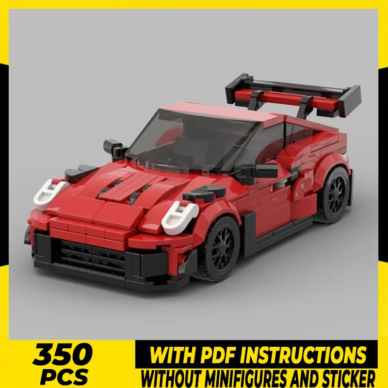 

City Supercar Model Moc Building Bricks Speed Champion GT3 RS Technology Modular Blocks Gifts Christmas Toys DIY Sets Assembly