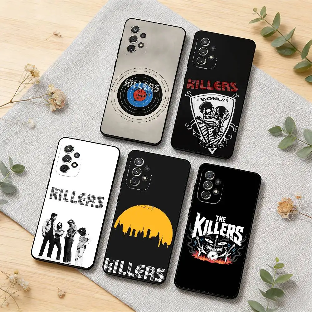 

T-The K-Killers Phone Case For Samsung S26,S25,S24,S21,S22,S23,S30,Ultra,S20,Plus,Others Soft Black Cover