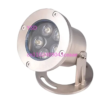 

3W White Stainless Steel LED Underwater Light - Waterproof Spotlight