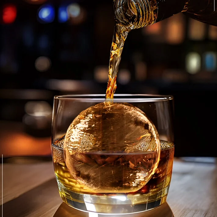 Ice Machine Ball Spherical Ice Whiskey Ice Hockey High-end household 220v quality guarantee