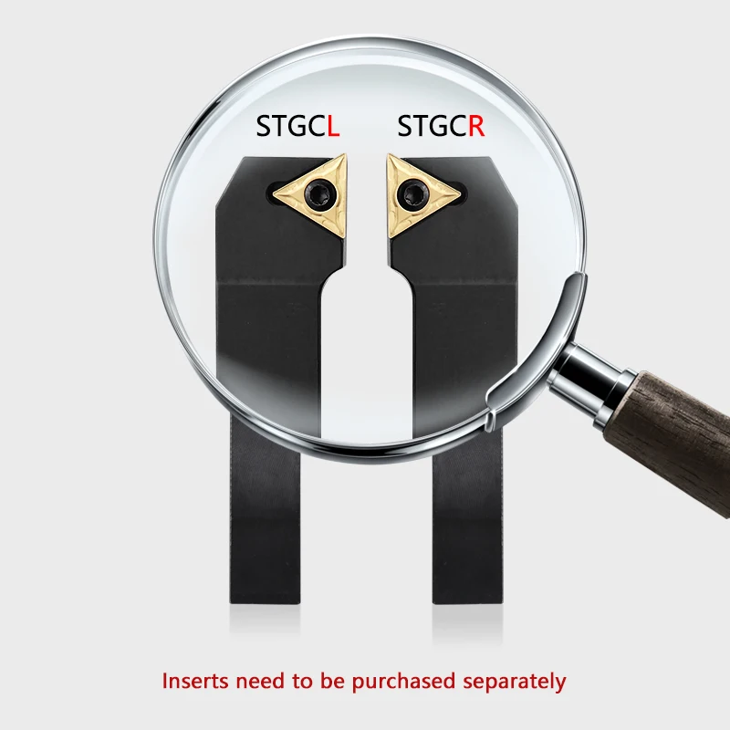 Herramienta de torneado externo STGCR STGCL STGCR1212 STGCR1616 STGCR2020 STGCR2525 barra de corte, soporte de torneado de barra de torno CNC