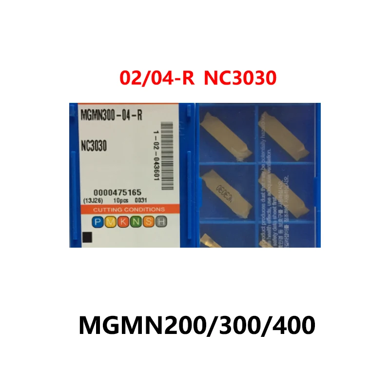 

100% Original MGMN200-02-R NC3030 MGMN300-02-R NC3030 MGMN400-02-R Carbide Inserts CNC Tools Cutter MGMN 200 300 400