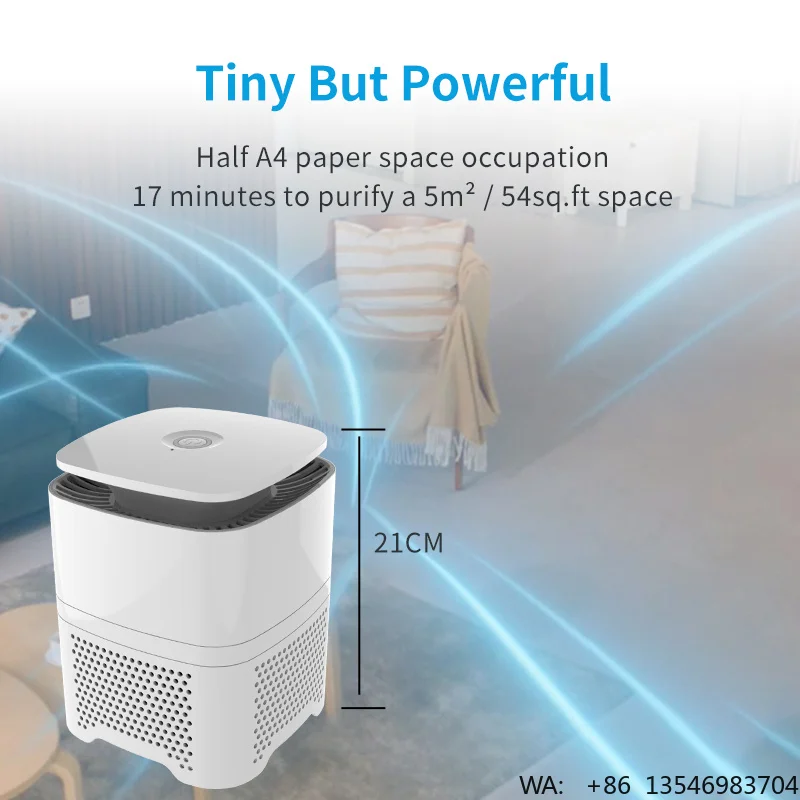 Wholesale Hepa Air Cleaner Desktop Air Purifier With Our Portable Desktop Air Purifier Perfect for Home or Office
