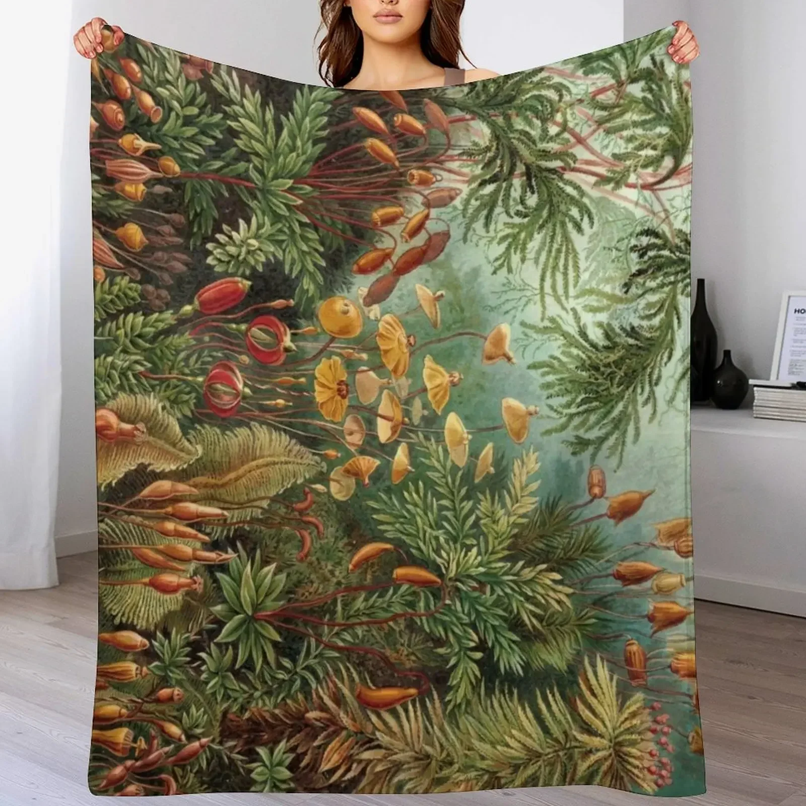 

Vintage botanical art Throw Blanket For Baby Loose Giant Sofa Blankets