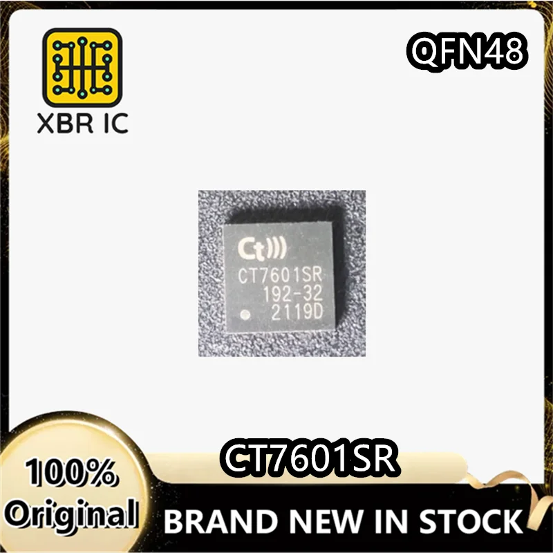 (2/20 pieces) CT7601SR CT7601 QFN-48 Audio USB Digital Decoding Chip Brand New Original Product In Stock Fast Shipping