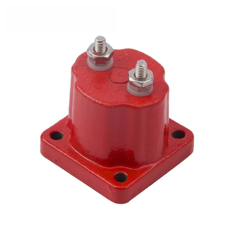 KTA19 Double Head Fuel Cut Off Solenoid Valve DC12V 24V Diesel Generator Engine Shutdown Assembly Replacement Parts
