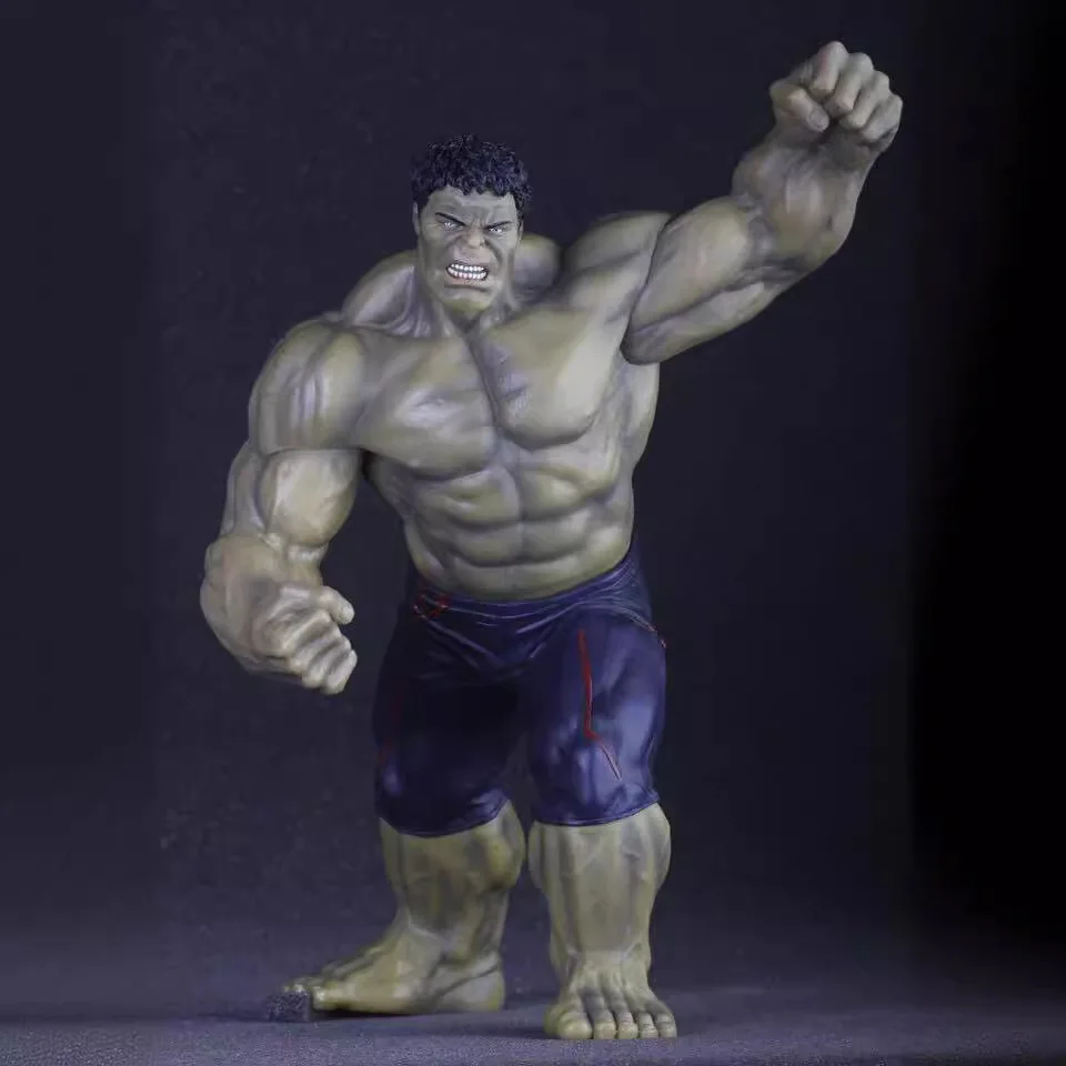 Avengers Movie Series Superhero Hulk Action Figure Toy Collectible Display Desktop Model Ornament Children's Birthdays Gift