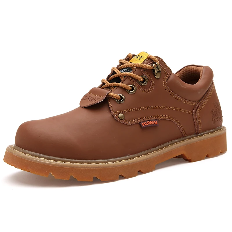 Nouvelles chaussures hommes en cuir Original britannique hommes outillage bottes chaussures de travail classique bottines en cuir chaussures décontractées Sapatos Para Hombre