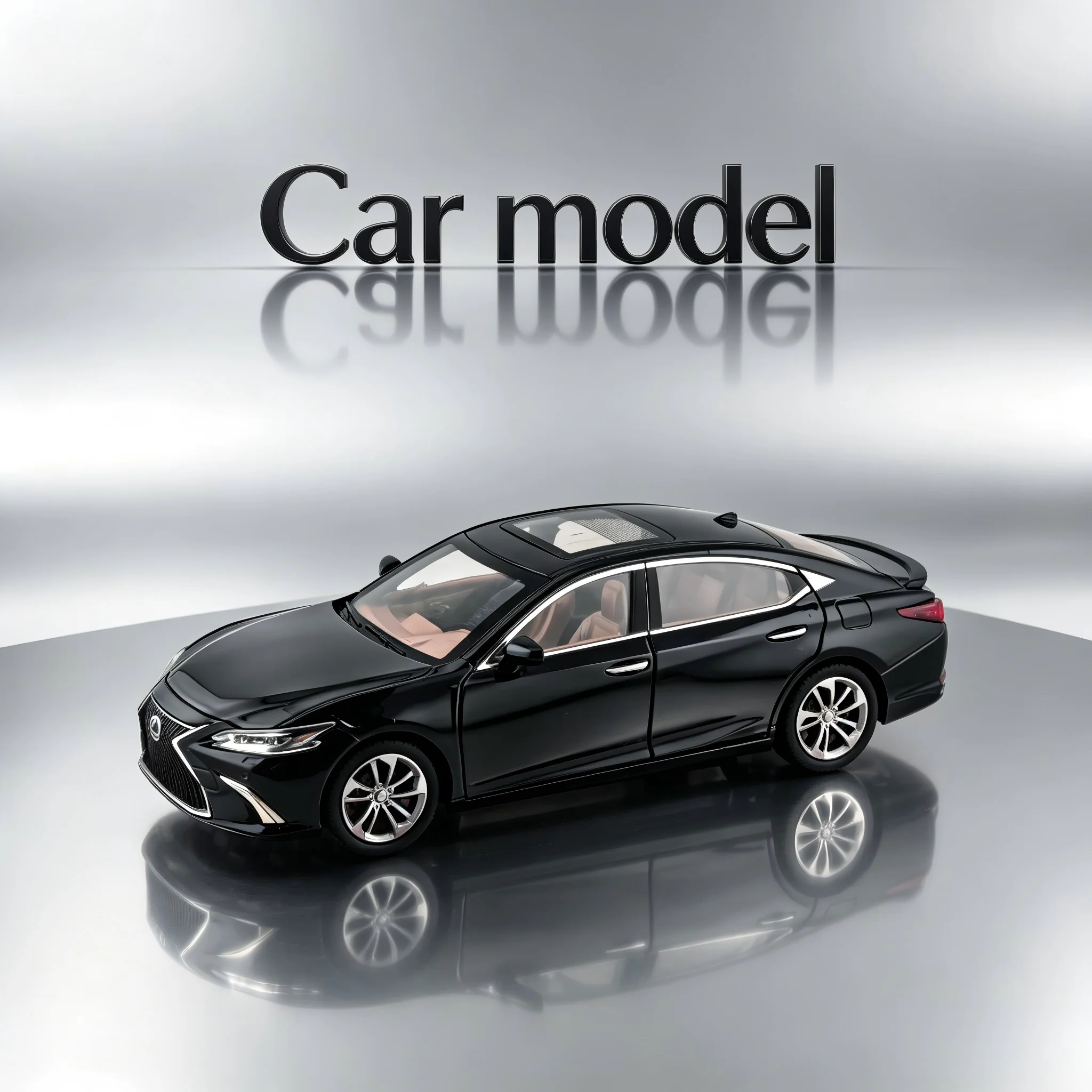 High-End Alloy Sports Car Model - Stylish Design, Exquisite Craftsmanship, Realistic Appearance Whether It's Home Decor or Not, It's Still a Part of Home Decoration.