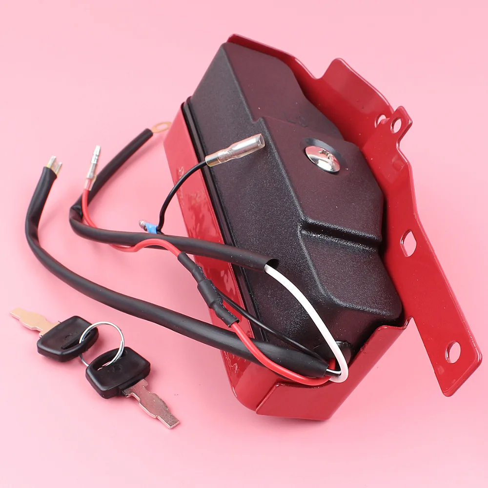 กล่องสวิตช์กุญแจพร้อมกุญแจ 2 ดอก สำหรับเครื่องยนต์ Honda GX390 GX340 13HP 11HP เครื่องตัดหญ้า เครื่องยนต์เบนซิน อะไหล่เครื่องยนต์ เครื่องเลื่อยยนต์เบนซิน
