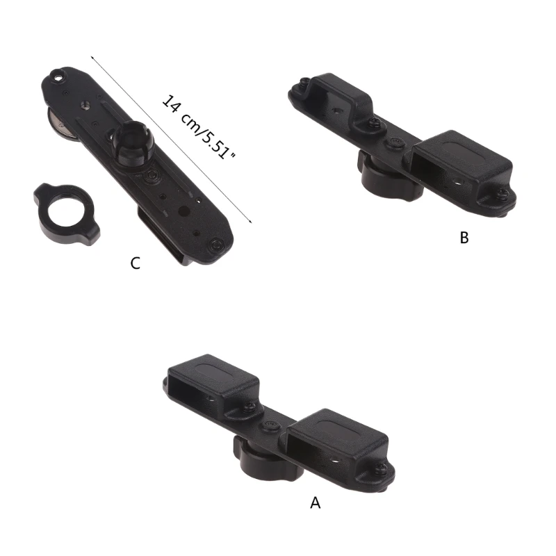 Support multifonctionnel ABS, support Radio Durable, support pour deux Radios, 3 Types