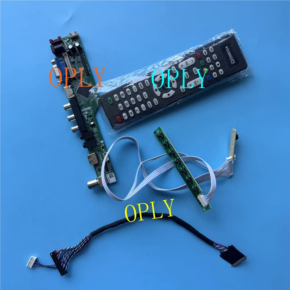 AV HDMI-compatble 30Pin Kit for LTM200KT07 M195RTN01 M200RTN01 1600*900 LCD screen VGA display controller board 60Hz