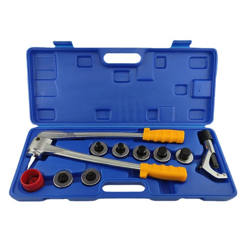 

CT-100A/M Lever-Type Hole Retractor Kit 10-28MM Manual Tube Expander 7-Piece Set Aluminum Tube Expander