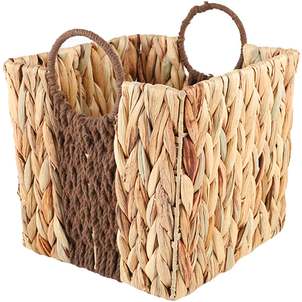 

Woven Storage Basket Bread Candy Dessert Cafe Gourd Grass Decorative Table Holder Egg Container