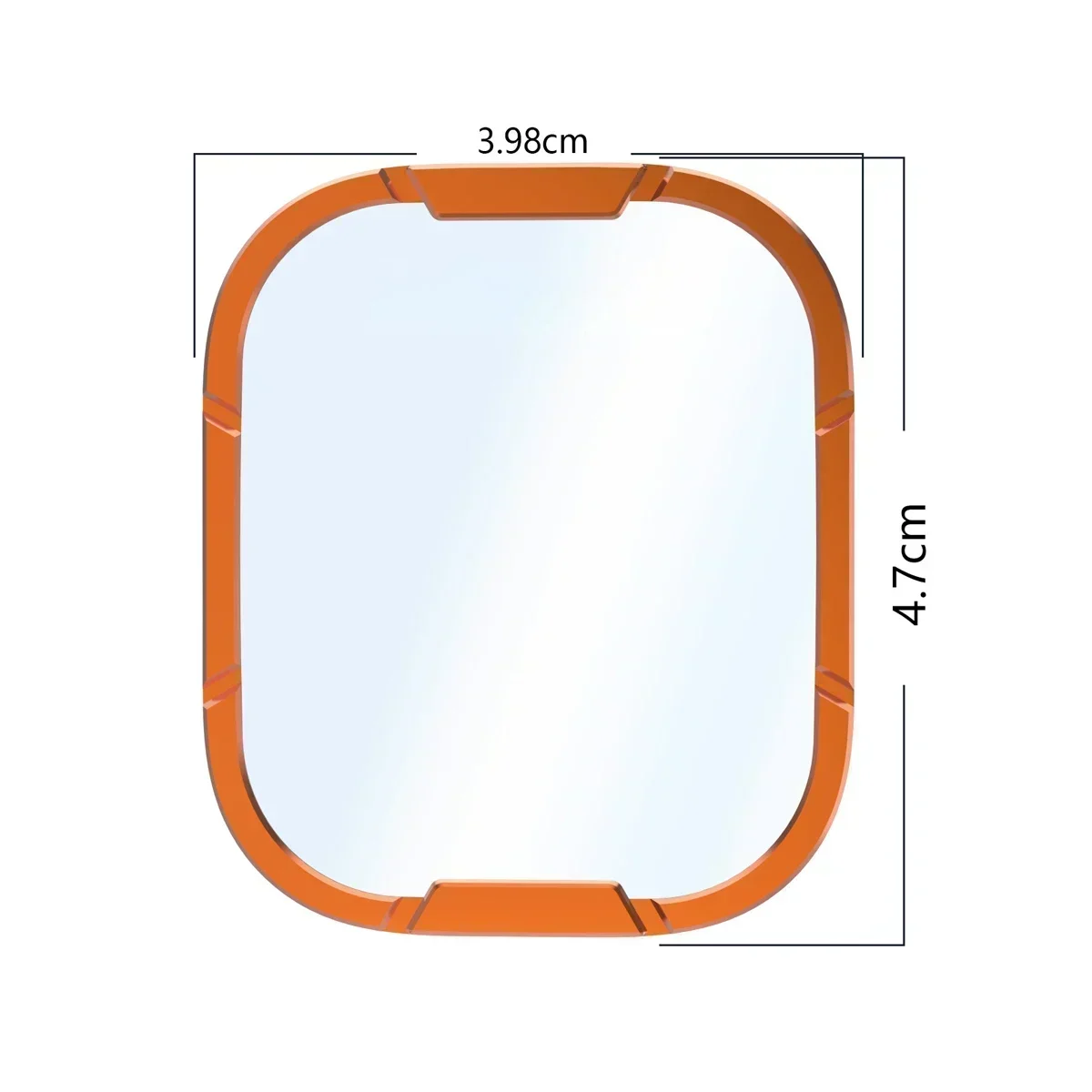 Tempered Glass Screen Protector for Apple Watch Ultra2 49mm Metal Frame Film for iWatch Ultra 49 Anti-Scratch HD Protective Film