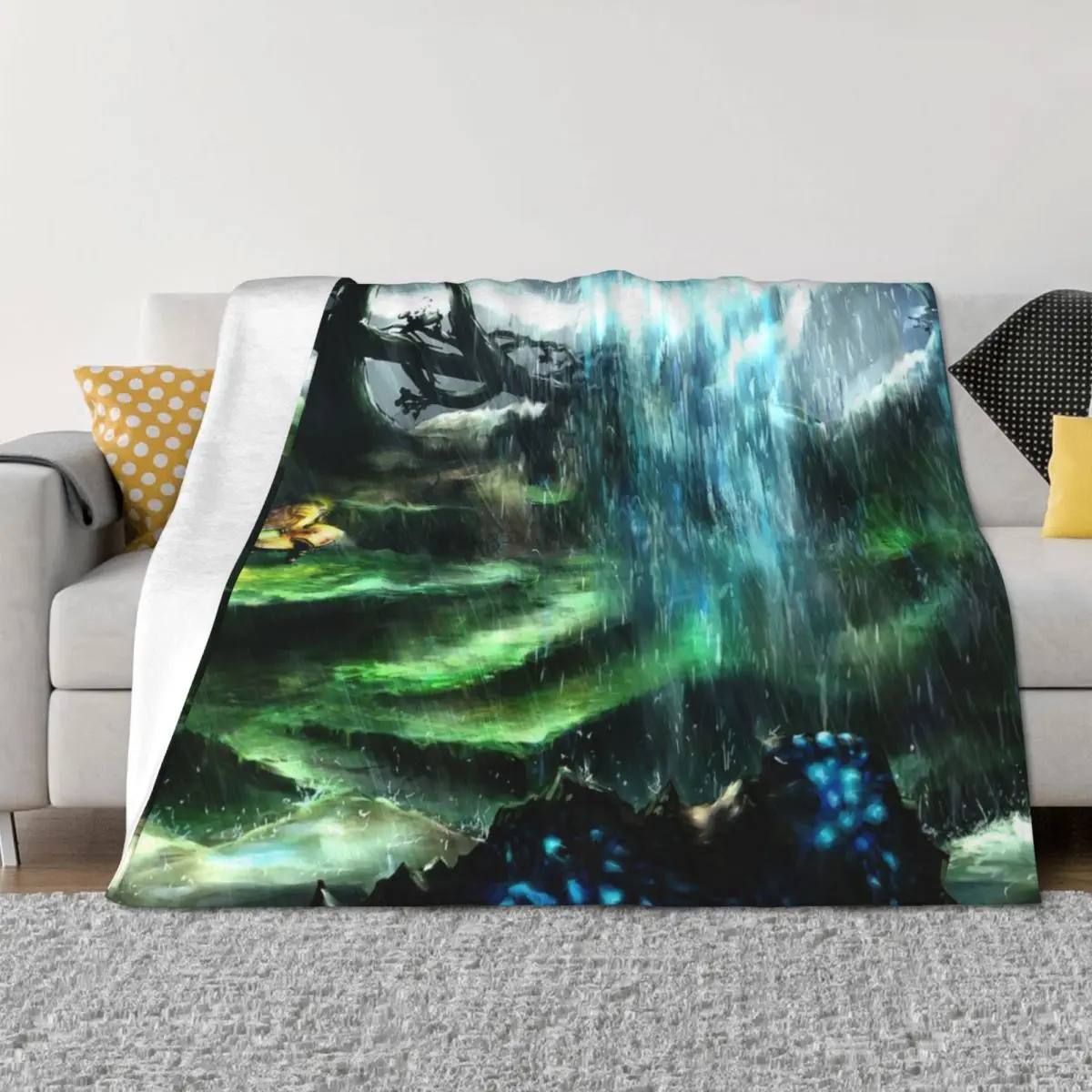 

Metroid Metal: Tallon Overworld- Where it all begins Throw Blanket Luxury Brand heavy to sleep warm winter for sofa Blankets